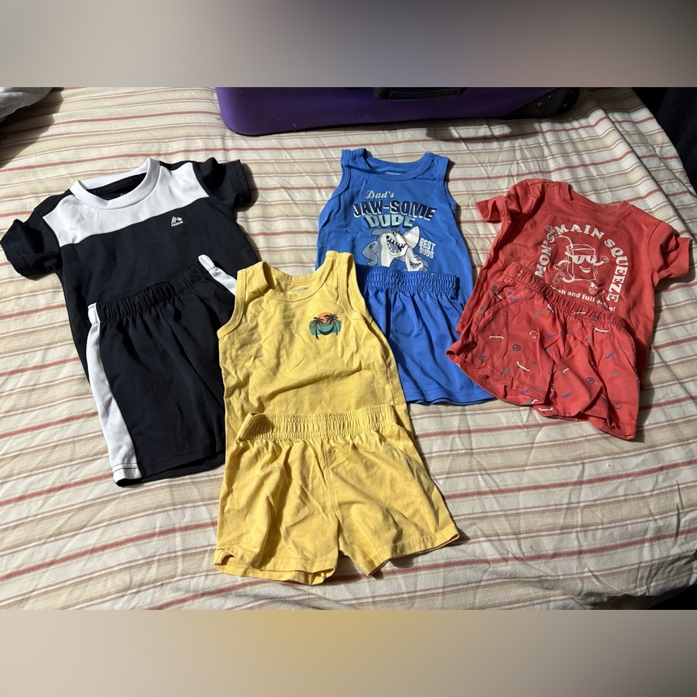 Boys summer clothing bundle